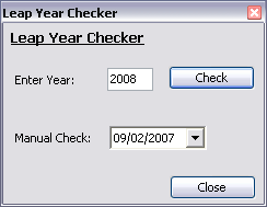 Leap Year Checker